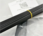 50 Pieces Fiber Reed Diffuser Replacement Refill Sticks for Aroma Fragrance (Black, 8" x3mm)