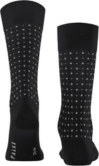 FALKE Men's Tiago Dress Socks, Sustainable Cotton, Crew, 1 Pair
