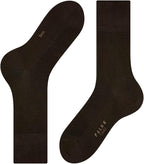FALKE Men's Tiago Dress Socks, Sustainable Cotton, Crew, 1 Pair