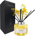 Reed Diffuser Sets Home Fragrance Essential Oil Diffuser Black Pomegranate Scent- 7 oz (210 ml)Fragrance Oil Diffuser for Bedroom Bathroom Home Décor Includes Reed Diffuser Sticks Scented Oils