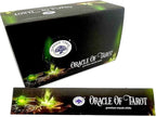 Natural Premium Hand-Rolled Green Tree Incense 15 gr - Oracle of Tarot (Pack of 12)