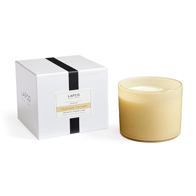 Lafco 3-Wick Candle, Chamomile Lavender, Master Bedroom