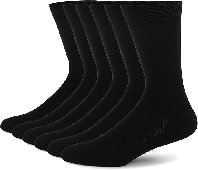 HHX YONLEE Dress Socks 5/6/10 Pairs Crew Argyle Colorful Cotton Novelty Casual Happy Fun