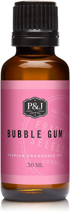 P&J Fragrance Oil Bubble Gum 30ml - Candle Scents, Soap Making, Diffuser Oil, Aromatherapy