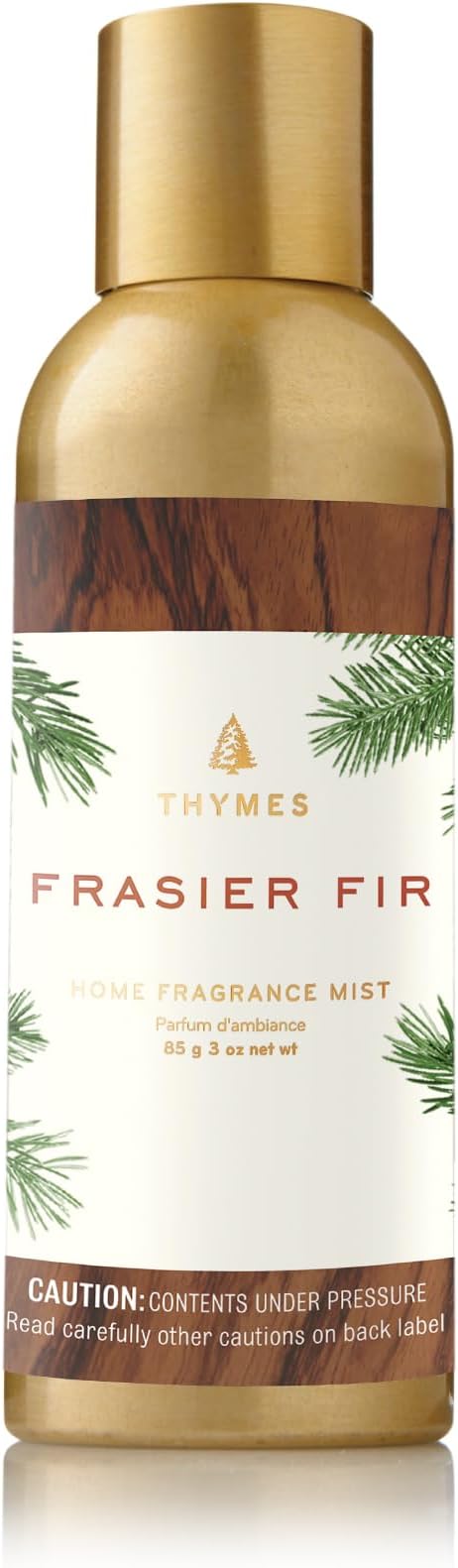 Thymes Home Fragrance Mist – Room Air Fresheners for Home Long Lasting – Air Freshener Spray – Pine Room Spray with Notes of Crisp Siberian Fir Needles, Cedarwood & Sandalwood (Frasier Fir, 3 oz)