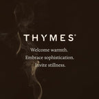 Thymes Petite Oil Reed Diffuser Set – Includes Reeds, Fragrance Oil & Glass Bottle – Luxury Scent Diffusers for Home Decor –Fresh Evergreen, Smoky Wood & Golden Amber (Noir Woods, 4 fl oz)