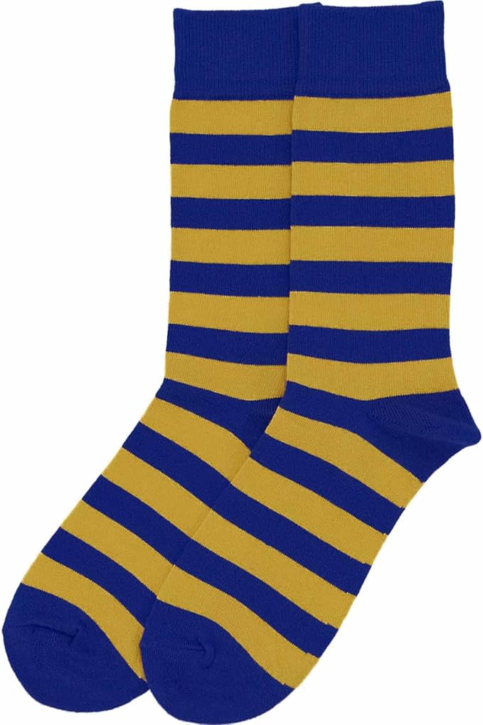 tiemart Men's Socks, Fits Men's Shoe Sizes 8-12