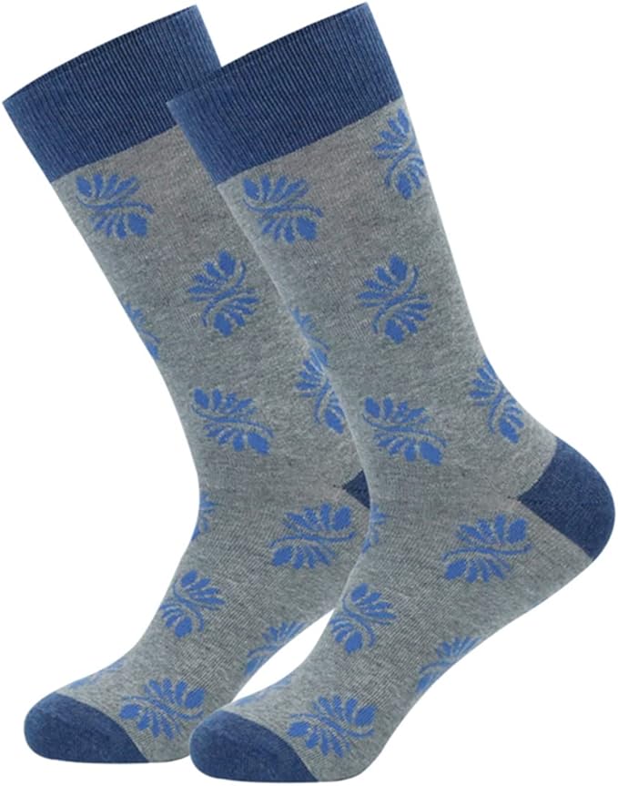 HHX YONLEE Dress Socks 5/6/10 Pairs Crew Argyle Colorful Cotton Novelty Casual Happy Fun