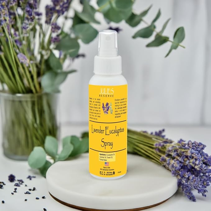 Lavender Eucalyptus Room & Linen Spray, 4 Ounce (Pack of 1)