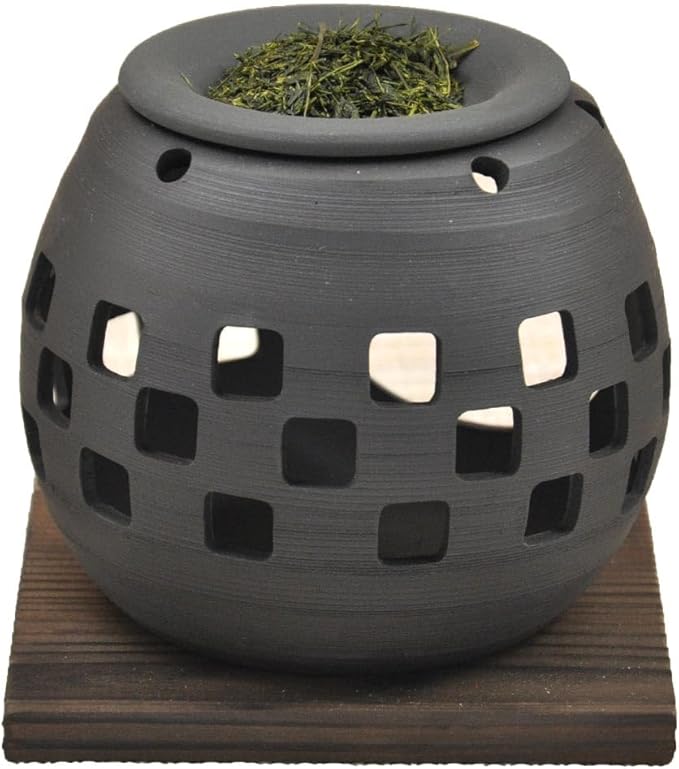 Tea Incense Burner Sekiryu Ceramic Tokoname Ware Made in Japan