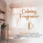 Yatra Indian Temple Incense Sticks - (120 Inscents Sticks) Spiritual Incense Kit | Blend of Floral & Sandal Insense Burn, Organic Incense Sticks Non Toxic | Use as Inciensos para Sacar Malas Energias