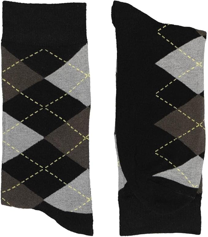 tiemart Men's Socks, Fits Men's Shoe Sizes 8-12