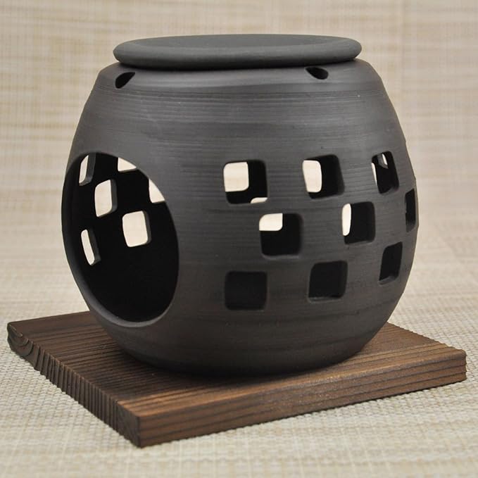 Tea Incense Burner Sekiryu Ceramic Tokoname Ware Made in Japan