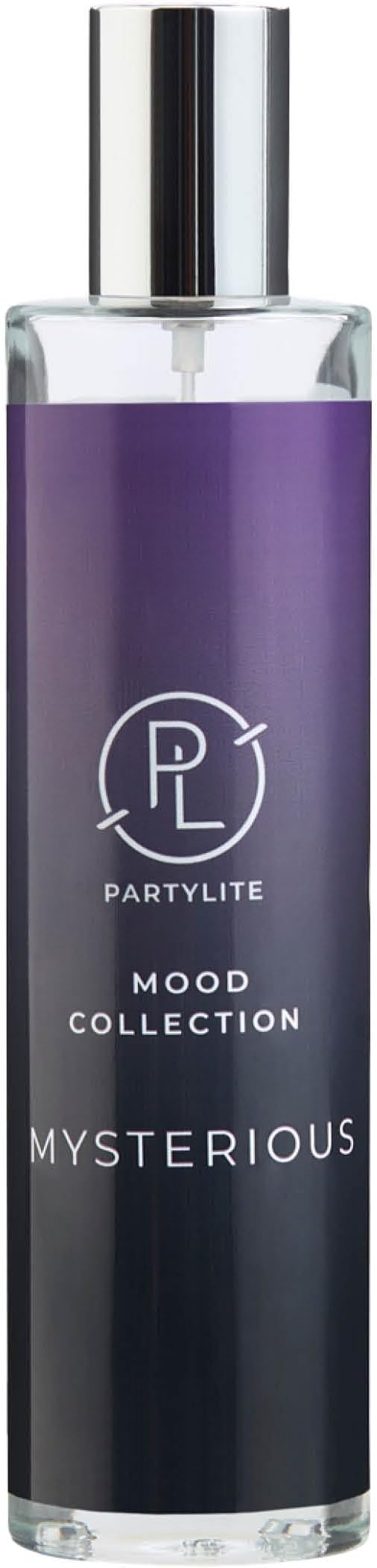 PartyLite Mysterious Scented Room Spray, 100mL, with Notes of Citron, Nutmeg & Clove and Patchouli, Part of The Mood Collection, Warm & Earthy, Perfect for Gifting