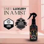 Room Spray Freshener - Long-Lasting Luxury Scents - Room and Linen Spray for Bedding, Sheets, Fabric, Furniture for Aromatherapy - 10.14 fl oz (Multipack 3:Sprng,Rose,Mango)