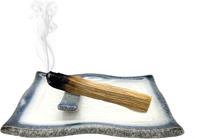 TOBOHU Skyline Rectangle Ceramic Palo Santo Incense Holder