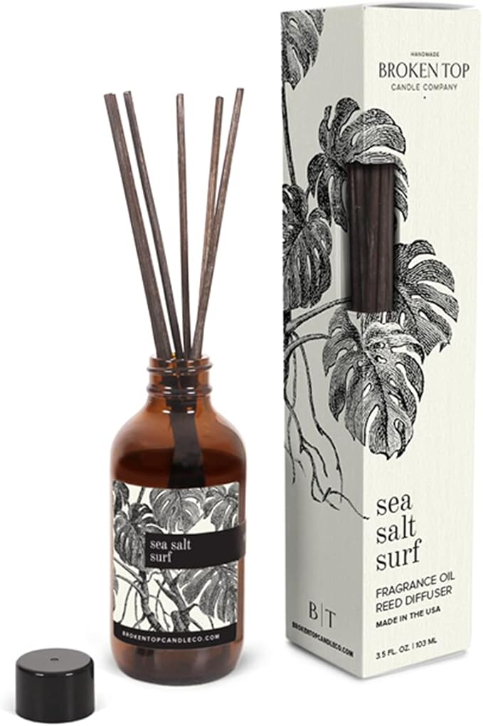 BROKEN TOP Natural Reed Diffuser Set (Sea Salt Surf)