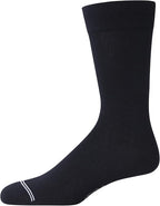 Nautica Mens Dress Socks - 10 Pack Breathable Stretch Crew-Length Work Socks for Men for Business Formal Wear (Sizes: 6-12.5)