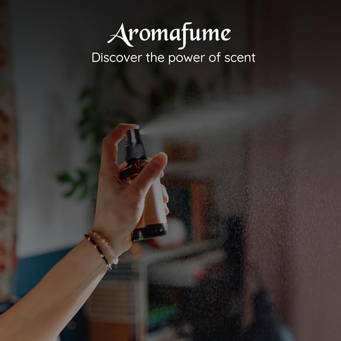Orange Room, Linen & Pillow Spray by Aromafume | 100ml/3.38 fl oz | with Pure Orange Essential Oil | Aromatherapy Spray | Mist for Bedding, Fabrics