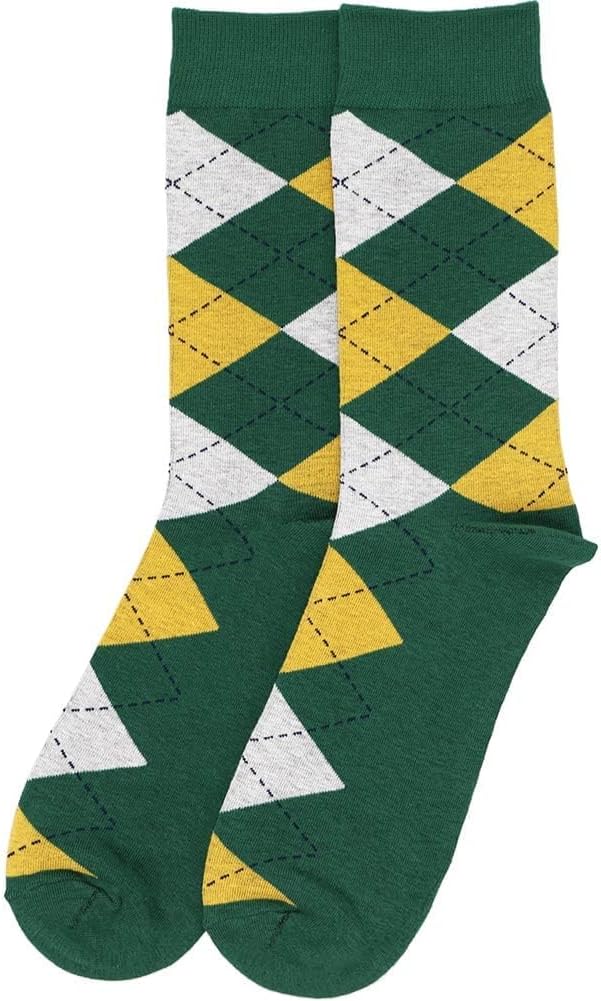 tiemart Men's Socks, Fits Men's Shoe Sizes 8-12