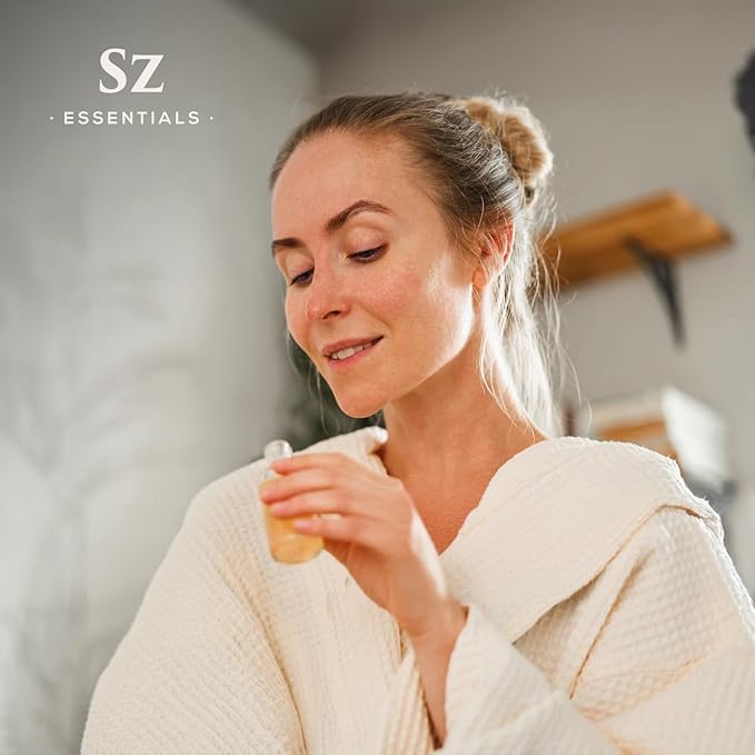 Amber 100% Pure, Essential Undiluted Oil - Extracted from Amber Resin - Rich & Floral Scent, with Smoky Overtones - Therapeutic Grade & Vegan - 0.17oz (5ml)