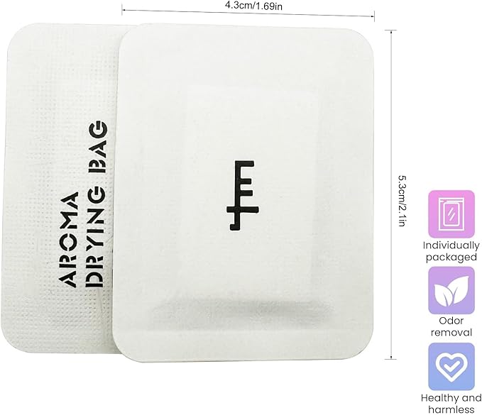 Starlight Breeze Scented Sachets, Crisp Night Sky Odor Remover and Freshener for Shoes, Closets, Drawers, Car Interiors, and Storage Totes – Pack of 20