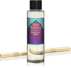 Urban Naturals Moroccan Amber Reed Diffuser Refill Set | Includes a Free Set of Reed Sticks! 4 oz. | Great Gift Idea Home Fragrance Lovers!