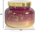 Capri Blue Glimmer Jar Candles - Luxury Holiday Scented Candles for Home - Long Lasting Soy Wax Blend - Scented Holiday & Home Decor - Tinsel & Spice Signature Jar (19 oz)