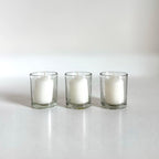 Scented Votive Candles - 15 Hour Burn Time - Candles for All Decorations - for Wedding, Birthday, Holiday & Home Decoration - Made in The USA, Box of 20, White Jasmine