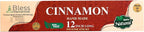 Bless-International-Cinnamon 100%-Natural-Handmade-Incense-Sticks Organic-Chemicals-Free-for-Relaxation-Positivity-Yoga-Meditation 12-Inches-1-Hour-Plus-Burning-Time-75-Sticks-7-OZ