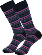 HHX YONLEE Dress Socks 5/6/10 Pairs Crew Argyle Colorful Cotton Novelty Casual Happy Fun