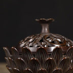 Brass Incense Burner Chinese Traditional Incense Burner Kit Zen Copper Incense Burner Office Home Yoga Room Sandalwood Burner Decoration Censer