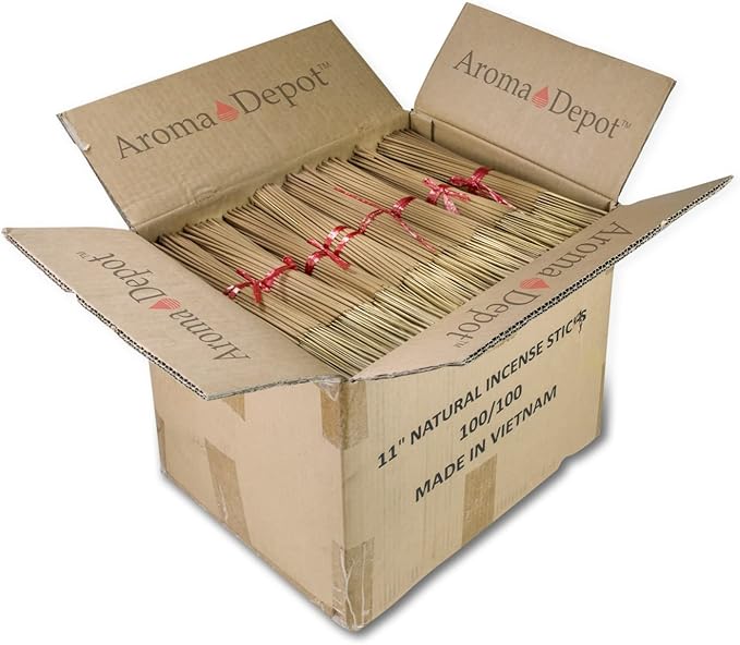 25 Bundles Unscented 2500 Wood Pulp 11'' Incense Sticks Premium Natural Uncolored (Punk Sticks) 25. Add Any Aroma Depot Fragrance Oils to Make Your own Scented Sticks.