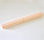 50 Pieces Fiber Reed Diffuser Replacement Refill Sticks for Aroma Fragrance (Beige, 12" x3mm)