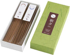 Asayu Japan Traditional Incense Sticks - Forest Set (Hinoki Cypress + Japanese Cedar Wood), 40gr (Each Scent 20g), for Yoga, Zen Meditation and Relaxation - Traditional Smoke Type