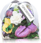 Qingbei Rina Potpourri Bags and Bowl Filler - Dried Flowers, Home Fragrance Sachets, Vase Fillers and Bathroom Decor (10 oz)