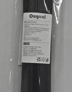 100 Pieces Fiber Reed Diffuser Replacement Refill Sticks (12.5" x 3mm, Black)