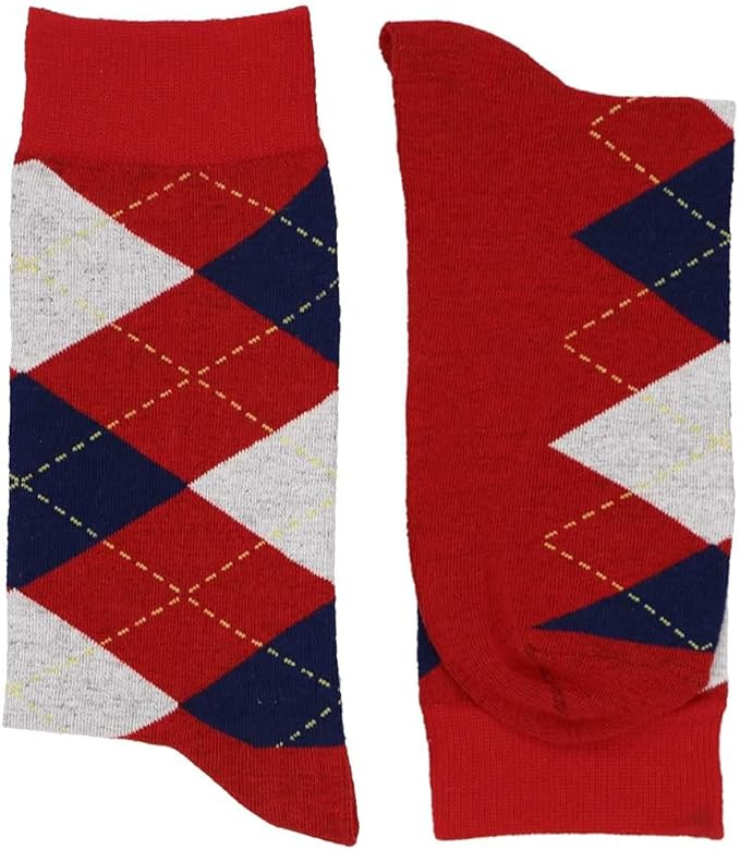 tiemart Men's Socks, Fits Men's Shoe Sizes 8-12