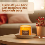 Folkulture Fall Scented Candle | Large 8.81 Oz - Pumpkin Spice| Two Wick Soy Candles | Autumn Non Toxic Candles for Relaxing | Long Lasting for Aromatherapy | Thanksgiving & Holiday Gifts for Women