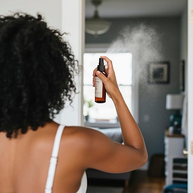 Linen and Room Spray, Lavender Room Fragrance Spray, Air Freshener Spray, Air Fresheners for Home, Bathroom, Bedding, Each 4.06 fl oz (2 Pack)