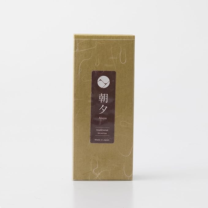 Asayu Japan Traditional Incense Sticks - Reflection Set (Frankincense + Patchouli), 40gr (Each Scent 20g), for Yoga, Zen Meditation and Relaxation - Traditional Smoke Type