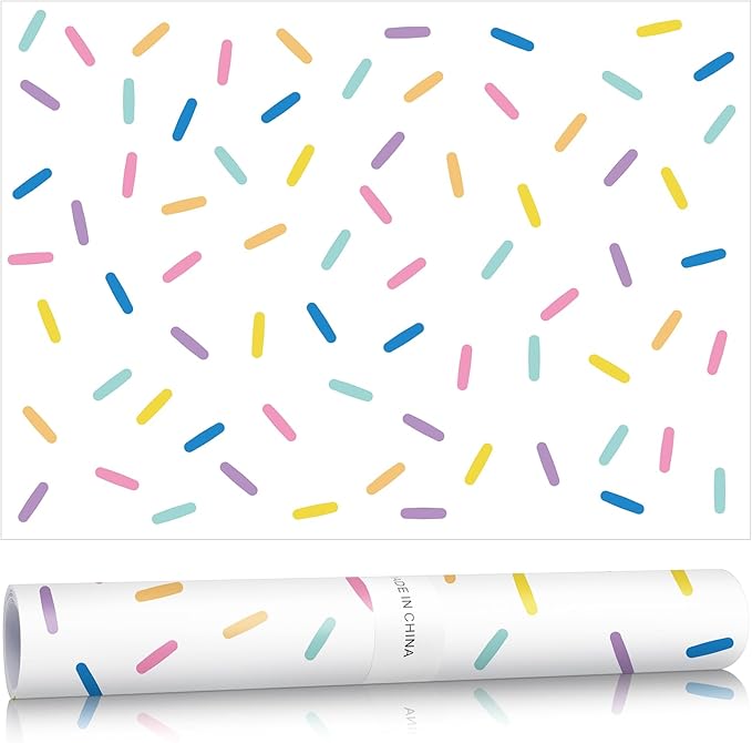 10 Sheets Drawer Liners for Dresser Scented Drawer Liners Non Adhesive Scented Paper for Fragrant Home Shelf Closet(Lavender,Confetti)