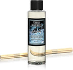 Urban Naturals Black Dice Scented Oil Reed Diffuser Refill | Includes Reed Sticks! 4 oz Masculine Blend of Citrus, Lavender, Woods & Musk | Made in The USA
