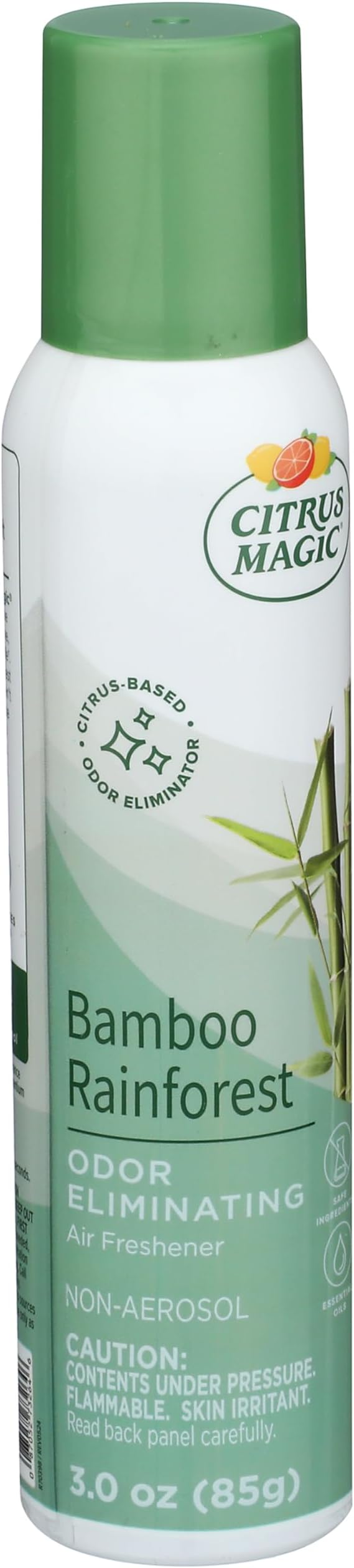 Citrus Magic Odor Eliminating Air Freshener Spray, Bamboo Rainforest, 3-Ounce, Pack of 3