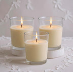 Mister Candle – Set of 9 Jasmine Scented Votive Candles in Glass Holders, Hand Poured Soy Wax, 10 Hour Burn Time, Aromatherapy Candles for Spa, Weddings, Parties, Gifts