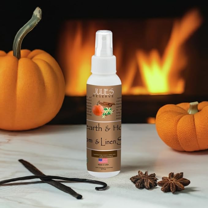 Hearth & Home Room and Linen Spray Pumpkin Spice Latte, 4 Fl Oz (Pack of 1)
