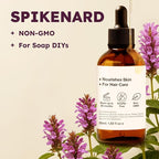 KUKKA Spikenard Essential Oils - 1 Fl Oz - for Hair, Skin, Diffuser, Aromatherapy & DIY Soap Making Scent
