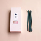 Asayu Japanese Low Smoke Incense Sticks Premium Sakura Cherry Blossom and Agarwood Blend, Made in Japan 40gr Quality Incense Blend for Gift and Relax