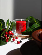 CANDWAX 15 Hour Votive Candles Set of 36 - Red Unscented Christmas or Luminaries - 1.5x1.7 inch