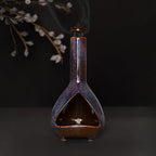 Premium Ceramic Palo Santo Holder - HighTemperature 1200°C Mini Chiminea for Sage, Incense & Palo Santo Sticks-Elegant Design for Energy Cleansing, Yoga, Meditation & Aromatherapy Idea